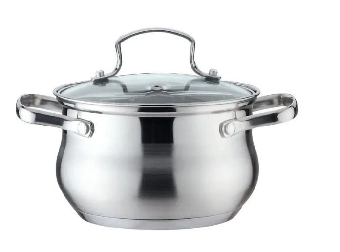 Кастрюля Kelli KL-4255 нержавеющая сталь, 1 л