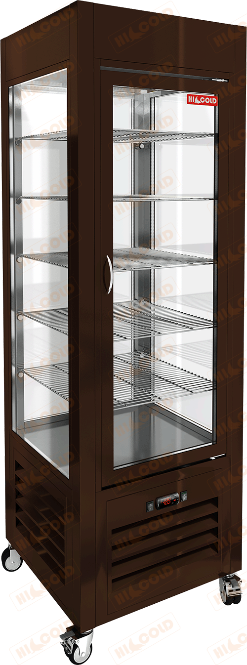 Витрина кондитерская вертикальная HICOLD VRC 350 Brown