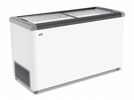 Ларь морозильный Frostor GELLAR FG500C серый + 6 корзин