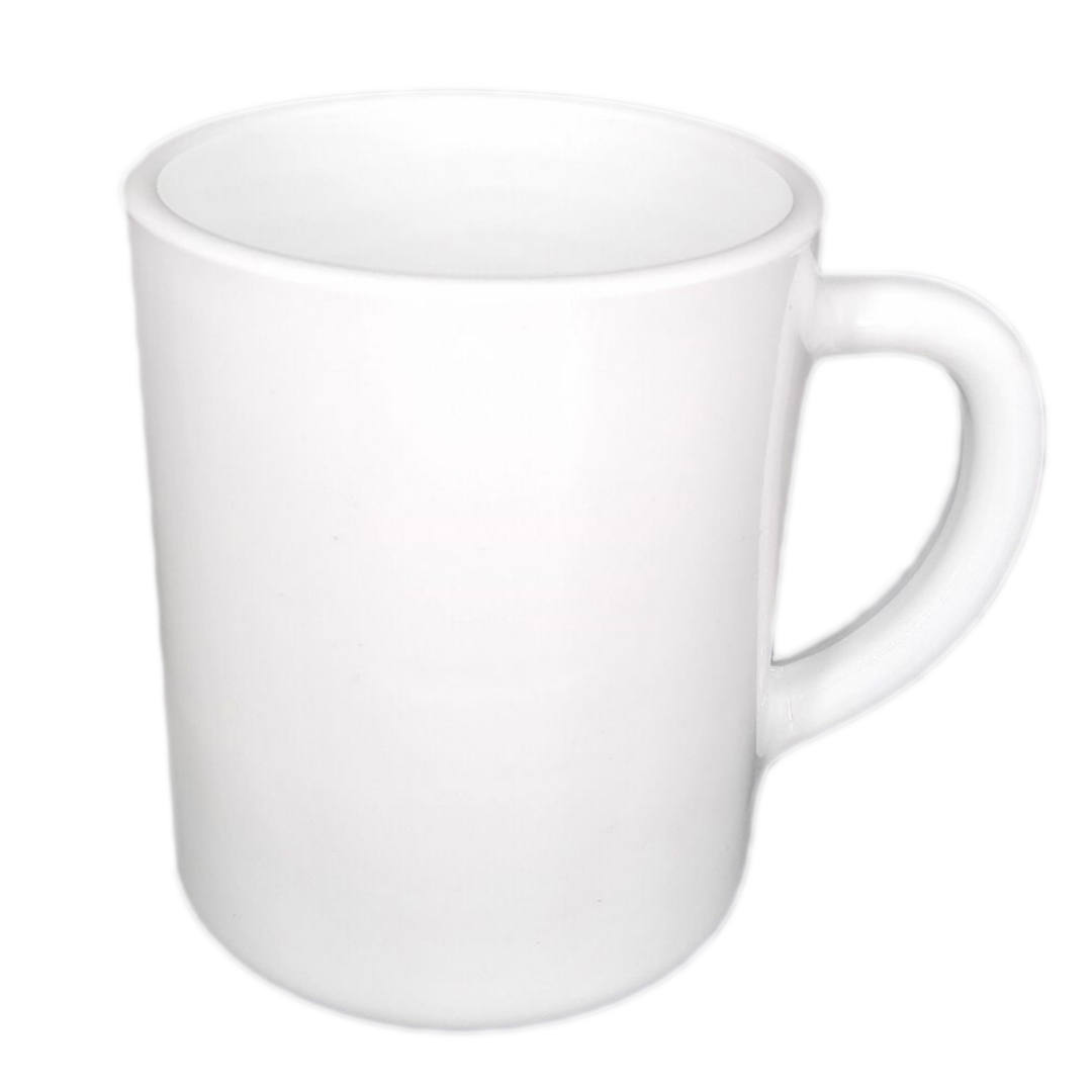 Кружка 230 мл, стеклокерамика, d=7 см, h=90 мм, белье 6/48