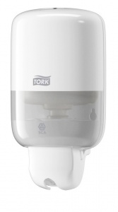 Диспенсер TORK Elevation мини для жидкого мыла, 0,5 л., белый, пластик