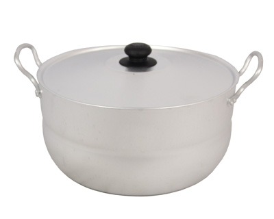 Кастрюля 8,0 л, 2 руч., мет/кр (с упаковкой в коробку)