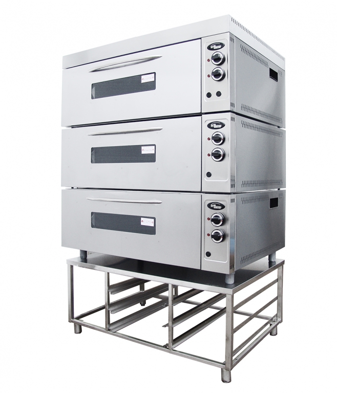 Шкаф жарочно-пекарский GRILL MASTER ШЖЭ/3 (секционный) 22116к (н/сталь+порошковый окрас)