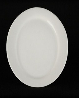 Блюдо овал.12'' (300мм)[ivory LQ-Q034]