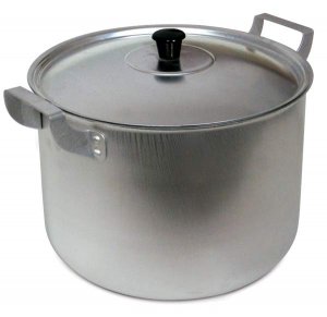 Кастрюля 20 л, 2 руч., мет./кр. 14200
