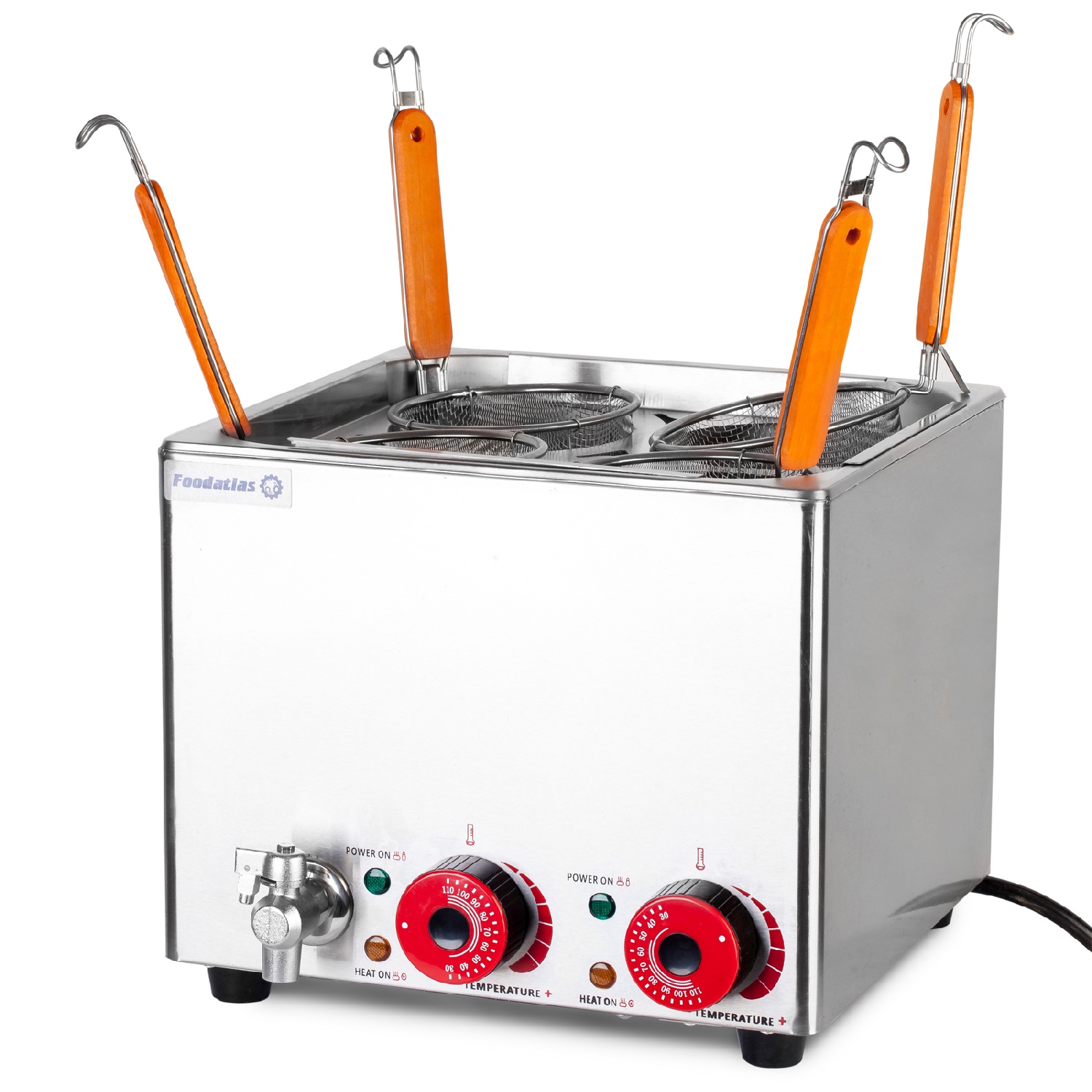Макароноварка Foodatlas EH-804N (4 емкости)